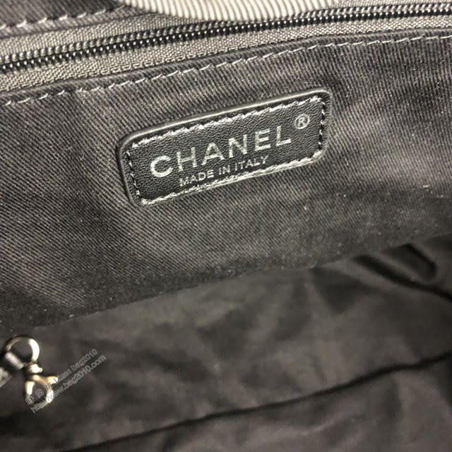 Chanel女包 A66941珍珠黑 Chanel2020Ss新版沙灘包 Chanel珍珠購物袋  djc4052